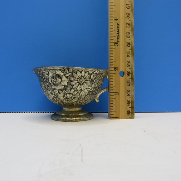 VTG Holiday Imports Silver Plate Japan Creamer & Sugar Set. - Picture 12 of 14